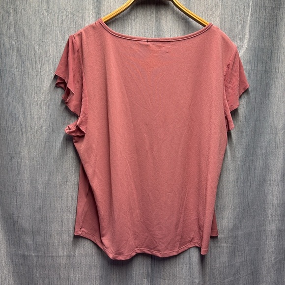 🇺🇸 Adrienne Vittadini Pink Women's blouse size XL - Picture 7 of 7